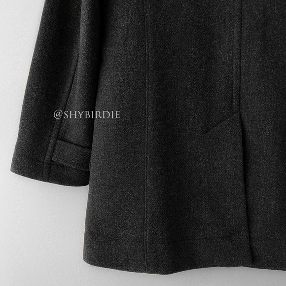 Banana Republic Toggle Wool Tweedy Twill Coat - Picture 6 of 16